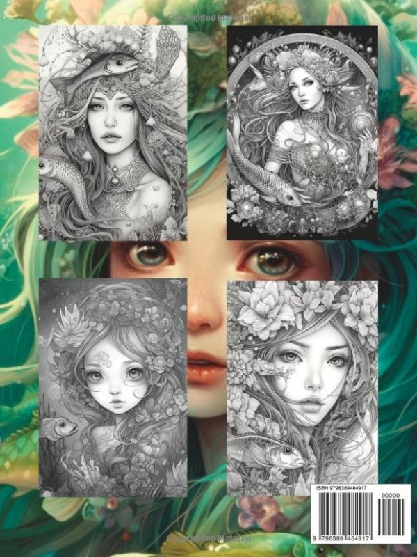 Beautiful Mermaids Vol. 1 Back
