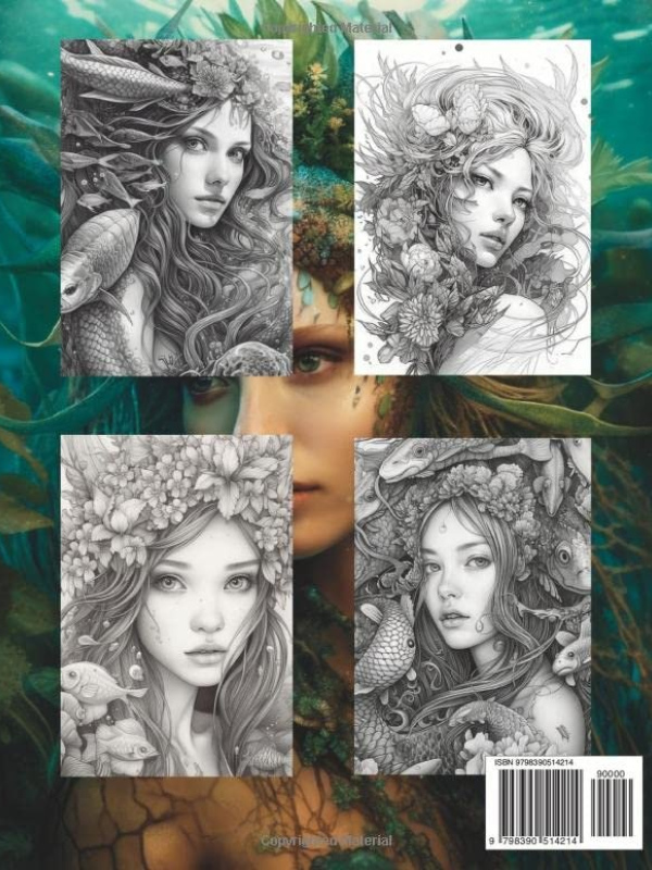 Beautiful Mermaids Vol. 2 Back