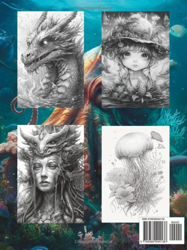 Underwater Creatures Vol. 1 Back