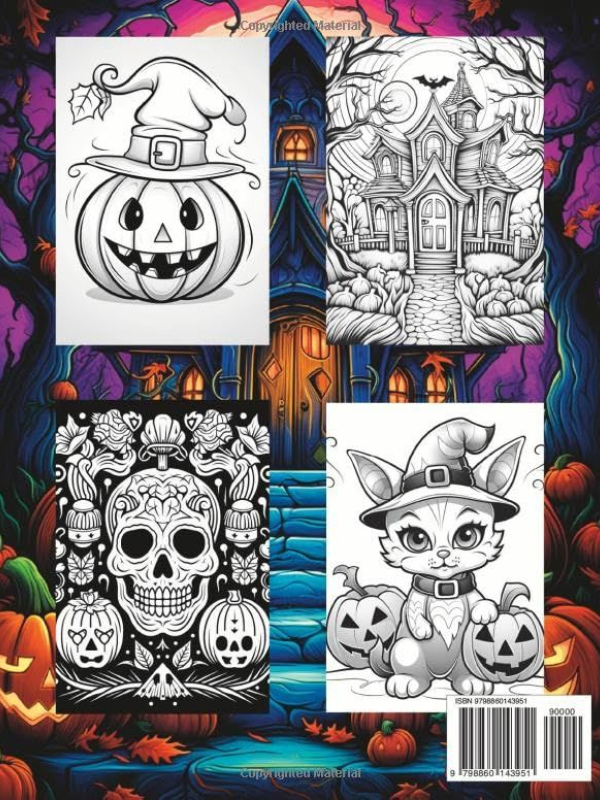 Halloween for Kids Large Edition Back