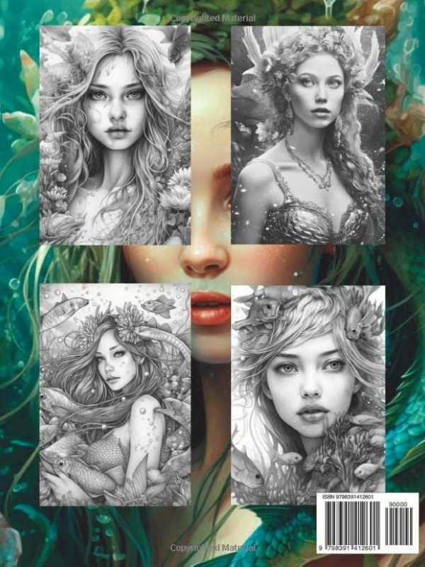 Beautiful Mermaids Vol. 3 Back